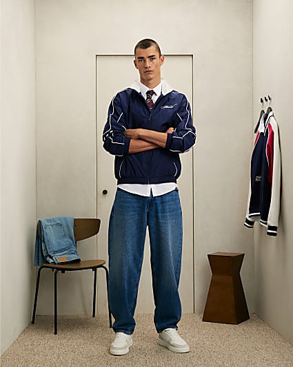 Blue Track Jacket