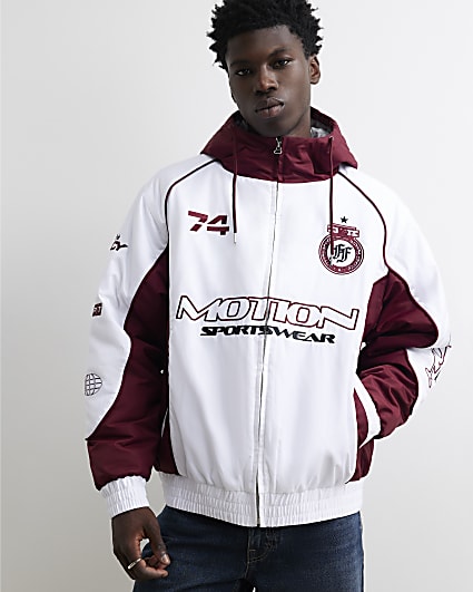 White Motion Sportswear Jacket