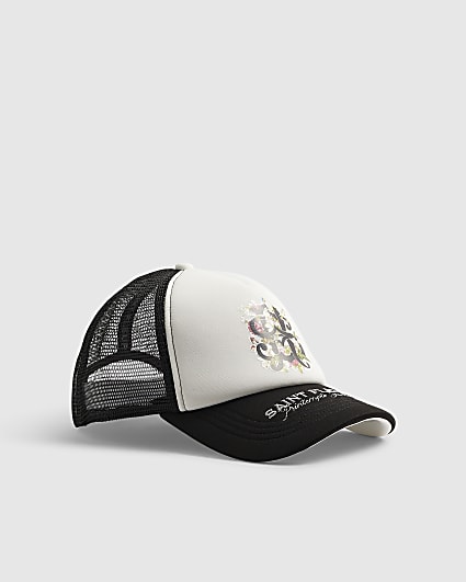 Black Saint Fleurs Trucker Cap