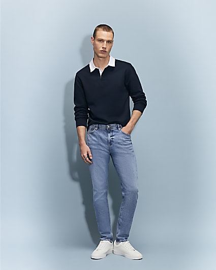 Blue Skinny Fit Jeans