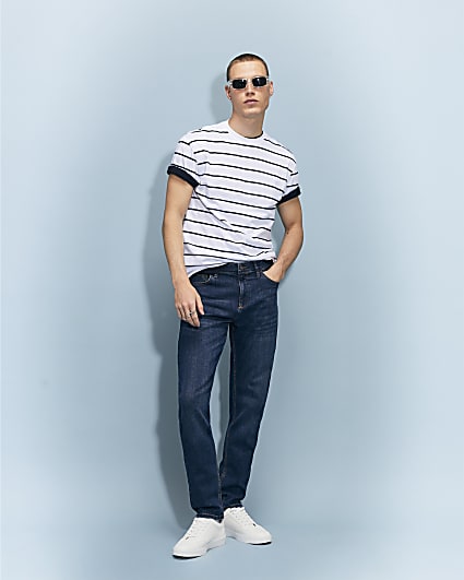 Navy Slim Fit Jeans
