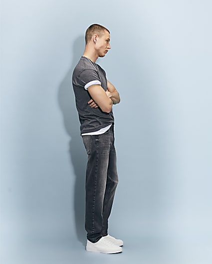 Grey Slim Fit Jeans