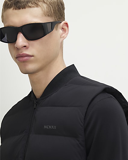 Black Muscle Fit MCMXII Gilet