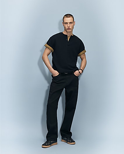 Black Loose Fit Jeans