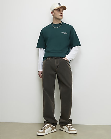 Green Hotel Resort Sketch T-Shirt