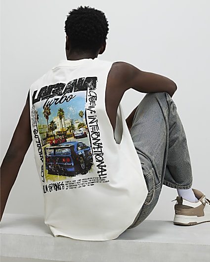 Cream Laguna Turbo Tank Top