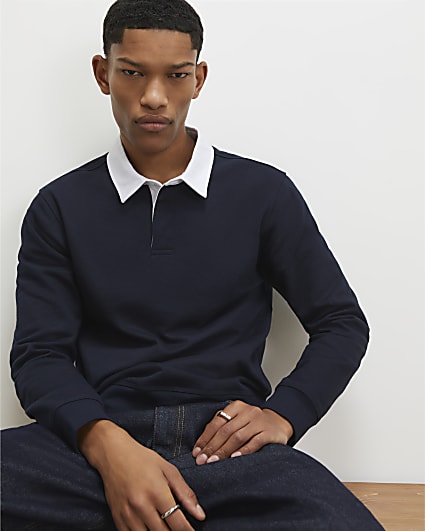 Navy Regular Fit Polo Shirt