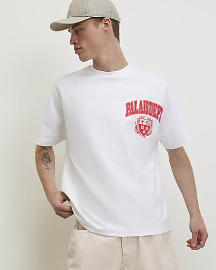 White Oversized Fit Palais Dept T-Shirt
