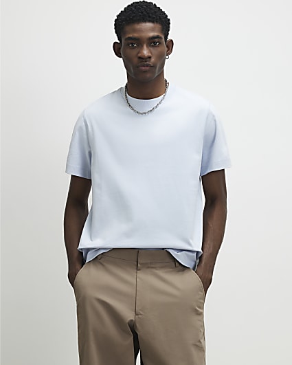 Blue Regular Fit T-Shirt