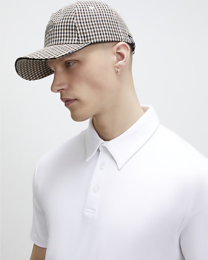 White Slim Fit Polo Shirt