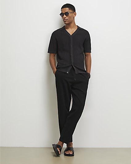 Black Slim Fit Joggers