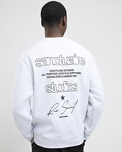 Grey Sanctuaire Studios Sweatshirt