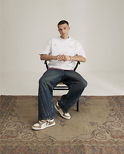 Real Hackney Dave White Dublin T-Shirt