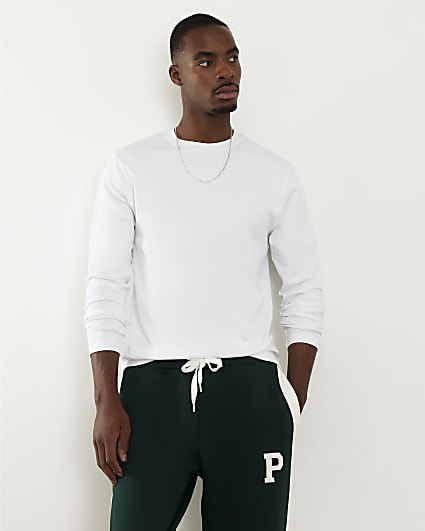 White Slim Fit T-Shirt