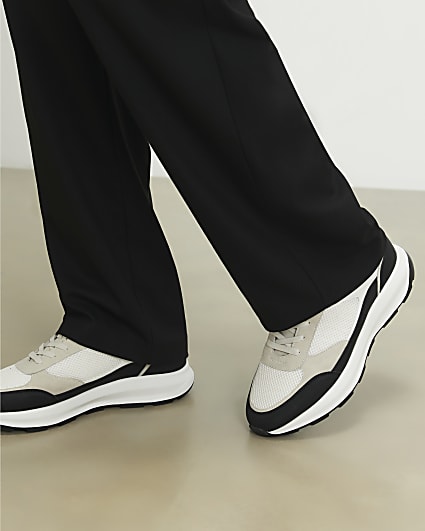 Grey Runner Trainers