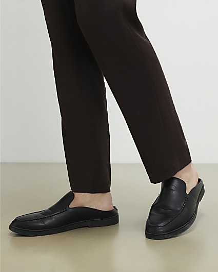 Black Smart Mule Shoes