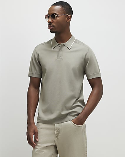 Green Slim Fit Polo Shirt