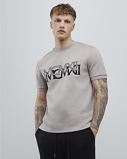 Beige Regular Fit MCMXI T-Shirt
