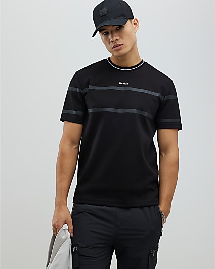 Black Slim Fit MCMXII T-Shirt