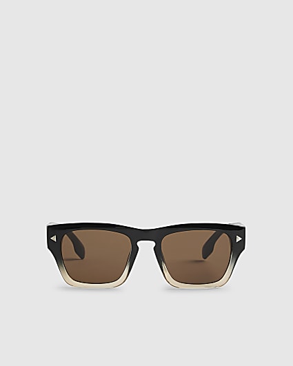 Black Ombre Wayfarer Sunglasses