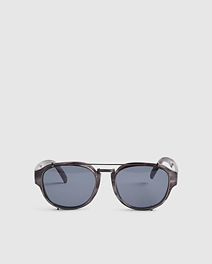 Tortoise Navigator Sandwich Sunglasses