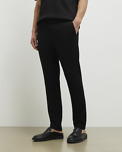 Black Slim Fit Trousers