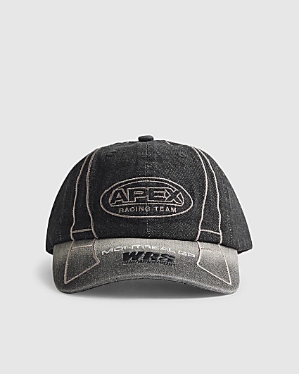 Grey Motocross Cap