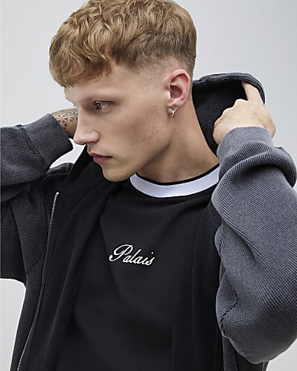 Black Oversized Fit Palais T-Shirt