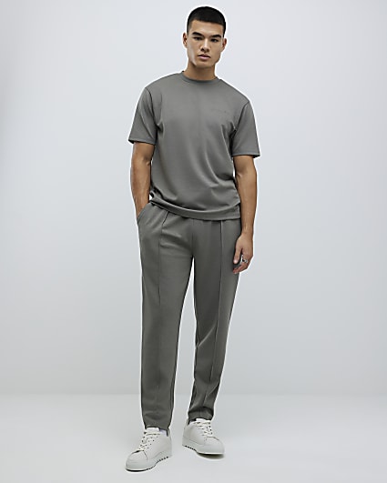 Khaki Slim Fit Joggers