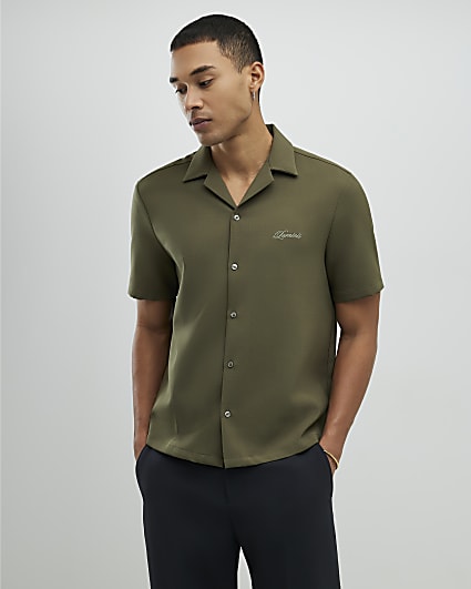 Khaki Regular Fit Luminis Shirt