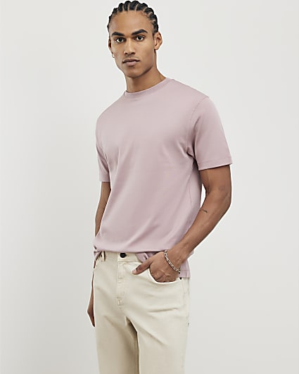 Pink Slim Fit T-Shirt