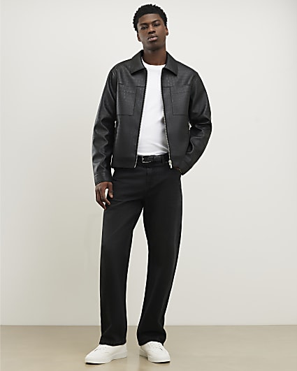 Black Loose Fit Jeans