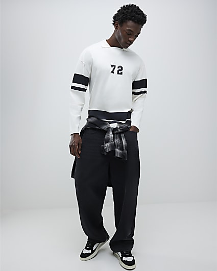 White Bandana 72 Sports Polo Shirt