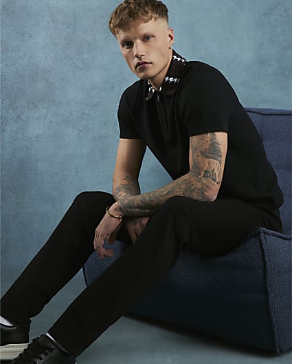 Black Ultimate slim fit jeans