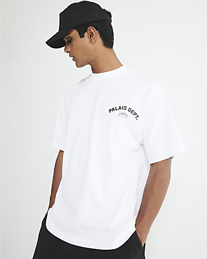 White Short Sleeve Palais Dept T-Shirt