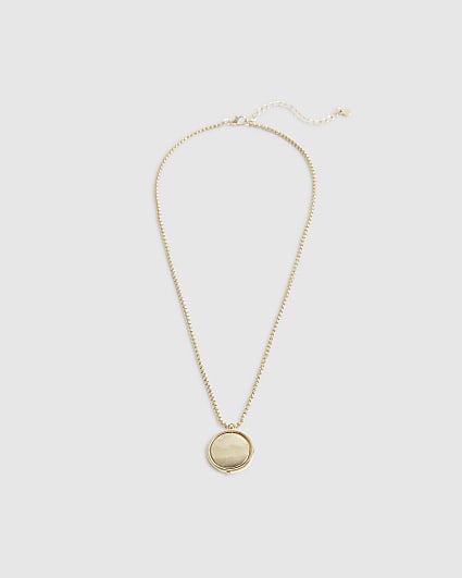 Gold Spinner Necklace