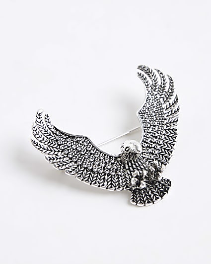 Silver Eagle Brooch