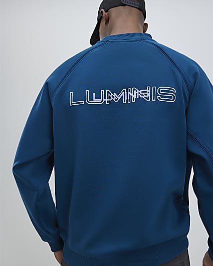 Blue Regular Fit Luminus Sweatshirt