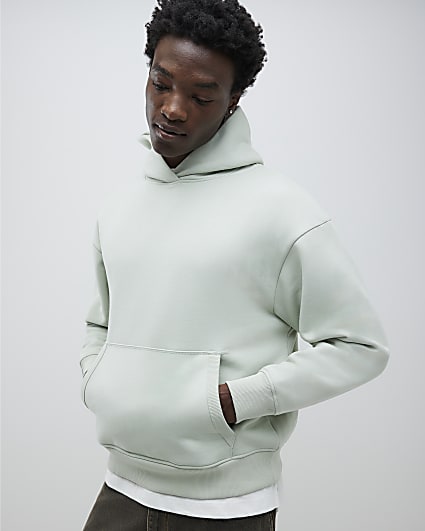 Green Oversized Fit Hoodie
