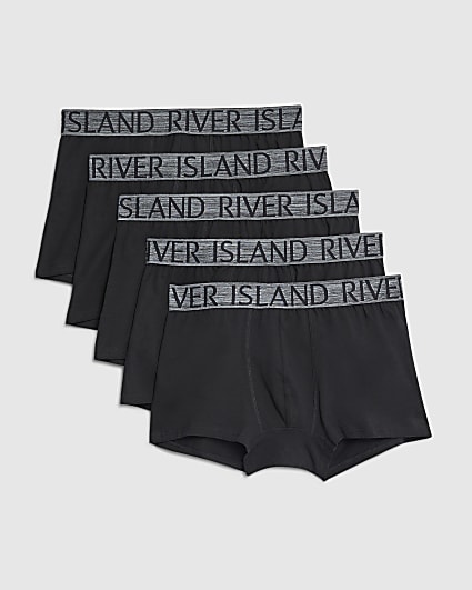 Black RI Pack Of 5 Trunks