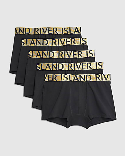 Black RI Pack of 5 Trunks