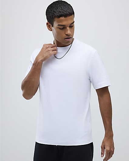White Regular Fit T-Shirt