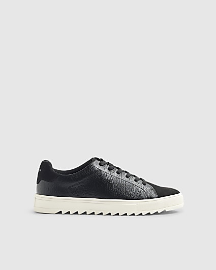 Black Shark Tooth Sole Trainers