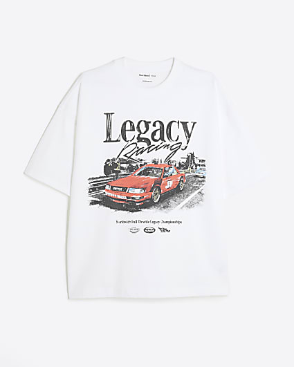 White Legacy Racing Moto T-Shirt