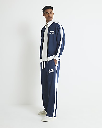 Blue Regular Fit Aura Studios Joggers