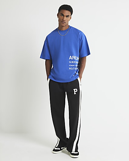 Blue Oversized Fit Archive T-Shirt