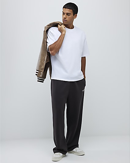 White Oversized Boxy T-Shirt