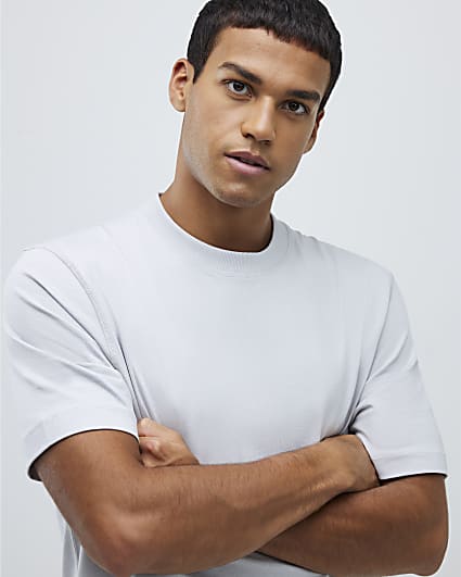 Grey Regular Fit Essential T-Shirt