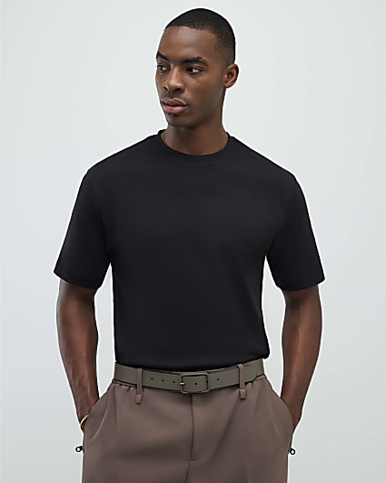 Black Slim Fit T-Shirt