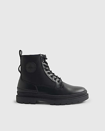 Black Quilted Boots